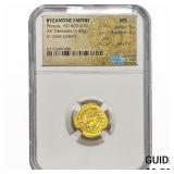 Byzantine Phocas, AD 602-610 Gold Tremissis 1.48G