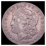 1884-S Silver Morgan Dollar LIGHTLY CIRCULATED
