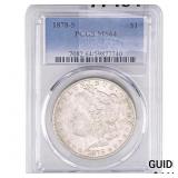 1878-S Morgan Silver Dollar PCGS MS64