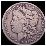 1892-S Silver Morgan Dollar NICELY CIRCULATED