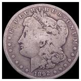 1892 Silver Morgan Dollar NICELY CIRCULATED