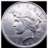 1927 Peace Silver Dollar CLOSELY UNCIRCULATED