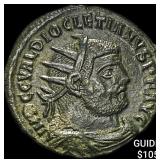 Roman Diocletian 284-305 AD BI Nummus CHOICE AU