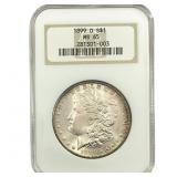 1899-O Morgan Silver Dollar NGC MS65