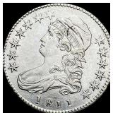 1811 Capped Bust Half Dollar CLOSELY  UNCIRCULATE