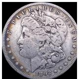 1892-S Silver Morgan Dollar NICELY CIRCULATED