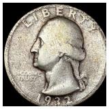 1932-D Silver Washington Quarter LIGHTLY  CIRCULA