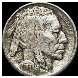 1914-S Buffalo Nickel LIGHTLY CIRCULATED