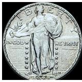 1927-D Standing Liberty Quarter CHOICE AU