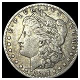 1897-O Silver Morgan Dollar NEARLY UNCIRCULATED