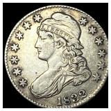 1832 Capped Bust Half Dollar NEARLY UNCIRCULATED