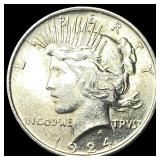 1924 Silver Peace Dollar UNCIRCULATED