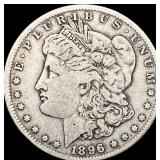 1896-S Silver Morgan Dollar LIGHTLY CIRCULATED