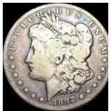 1892-S Silver Morgan Dollar NICELY CIRCULATED