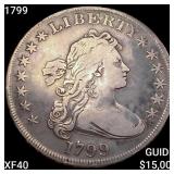 1799 Draped Bust Dollar NEARLY UNCIRCULATED