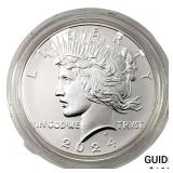 2024 U.S. Mint Uncirculated Silver Peace Dollar