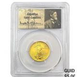 1989 1/4oz $10 Gold Eagle PCGS MS69