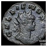 Roman Gallienus, 253-268 AD BI DBL Denarius CHOIC