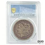 1892-S Morgan Silver Dollar PCGS F12