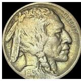 1913-D Buffalo Nickel Type 2 LIGHTLY CIRCULATED