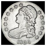 1834 Capped Bust Half Dollar LIGHTLY CIRCULATED
