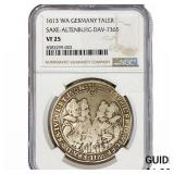 1613 WA Germany Taler Saxe-Altenburg DAV-7365 NGC