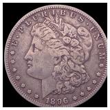 1896-O Silver Morgan Dollar ABOUT UNCIRCULATED