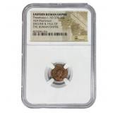 East Roman Theodosius I, AD 379-395 AE4 Nummus NG