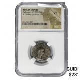 Roman Gallienus, AD 253-268 BI Dbl-Denarius NGC