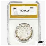 1892 Barber Half Dollar PGA MS64