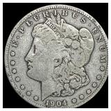 1904-S Silver Morgan Dollar LIGHTLY CIRCULATED