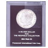 1879-S Morgan Silver Dollar Redfield MS65