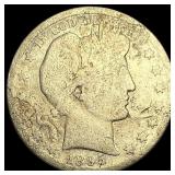 1895-S Silver Barber Half Dollar NICELY  CIRCULAT