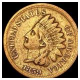 1859 Indian Head Cent NEARLY UNCIRCULATED