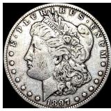 1897-O Morgan Silver Dollar NEARLY  UNCIRCULATED