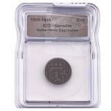 1800-1840 Netherlands East Indies Bronze Duit ICG