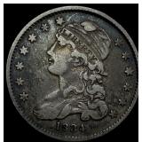 1834 Capped Bust Quarter ABOUT UNCIRCULATED