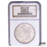 1881-S Morgan Silver Dollar NGC MS64