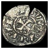 1261-1325 Portugal Crusades Dinis I Silver Dinero