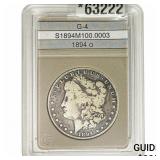 1894-O Morgan Silver Dollar  G4