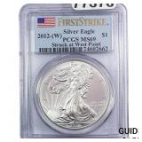 2012-W Silver Eagle PCGS MS69