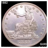 1882 Silver Trade Dollar SUPERB GEM PROOF