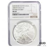 2008-W Rev 07 Silver Eagle NGC MS69