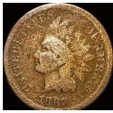 1867 Indian Head Cent NICELY CIRCULATED