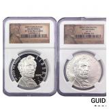 [2 Coins] 2009-P Lincoln S$1 NGC PF/MS70 Ultra Cam