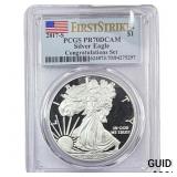 2017-S Silver Eagle PCGS PR70 DCAM
