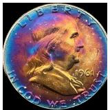 1961 Franklin Half Dollar UNCIRCULATED