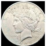 1926 Peace Silver Dollar NEARLY UNCIRCULATED