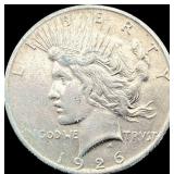 1926 Peace Silver Dollar NEARLY UNCIRCULATED