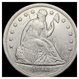 1846 Seated Liberty Dollar CLOSELY UNCIRCULATED